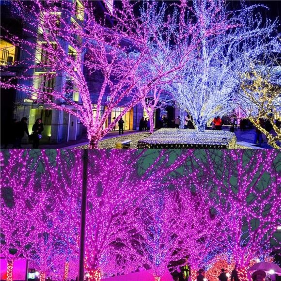 300 LED Halloween Lights, 98.5FT Halloween String Lights with 8 Lighting Modes - Picture 2 of 7